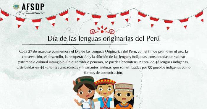 Día de las Lenguas Originarias del Perú