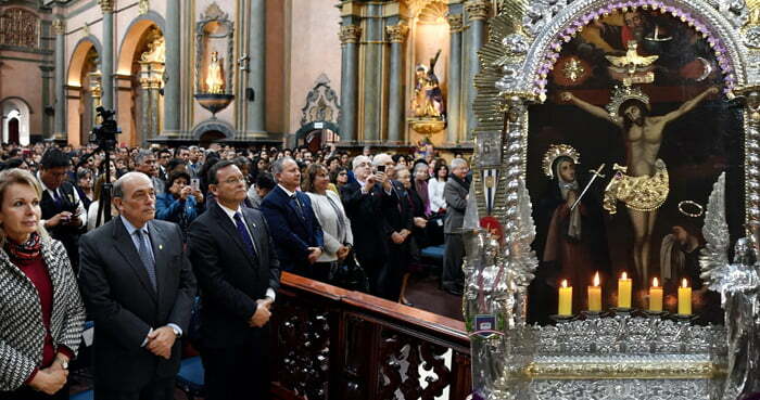 OCTUBRE 11, MISA EN HOMENAJE AL SEÑOR DE LOS MILAGROS 2018.