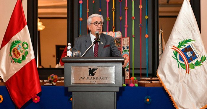 Cena en el JW Marriott, Agosto 2019.