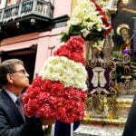 HOMENAJE AL SEÑOR DE LOS MILAGROS.