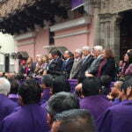 HOMENAJE AL SEÑOR DE LOS MILAGROS.