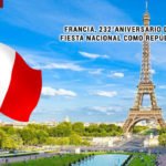 Francia, 233° aniversario de su Fiesta Nacional como República.