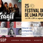 AGENDA CULTURAL 2021 AFOSTO: CONCIERTO, CINE, TEATRO Y CURSOS ONLINE.