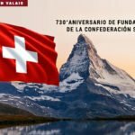 Confederación Suiza, 730° aniversario de su fundación.