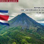 República de Costa Rica, 200° aniversario de su Independencia.
