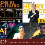 AGENDA CULTURAL 2021 SEPTIEMBRE: TEATRO, ARTES ESCÉNICAS, STANDUP Y CINE