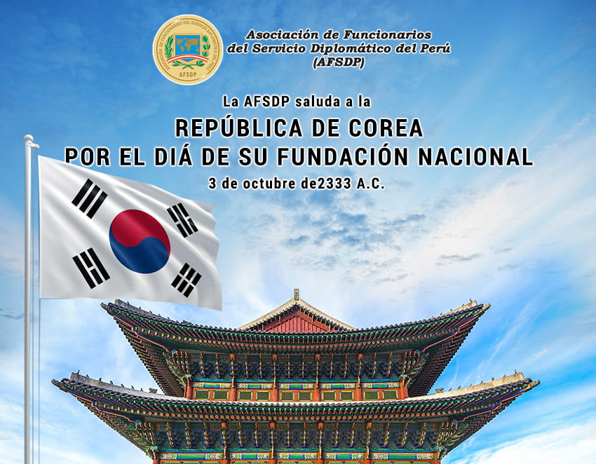 República de Corea, Día de su Fundación Nacional.