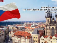 República Checoslovaca, 103° Aniversario del Día de su Surgimiento.