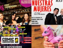 AGENDA CULTURAL 2021 NOVIEMBRE: TEATRO, COMIC CONVENTION, DONEMOS JUGUETES