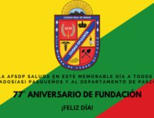 Pasco, 77° aniversario de fundación.