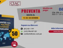 "Apuntes para la Política Exterior Peruana", del Embajador Oscar Maúrtua de Romaña.