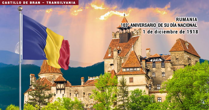 Rumanía, 103° Aniversario de la Día Nacional.