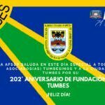 Tumbes, 202° aniversario de fundación.