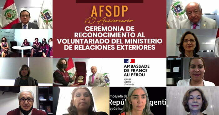 Ceremonia de reconocimiento al Voluntariado del MRE