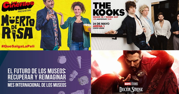 MES DE LOS MUSEOS, KOOKS, MUERTOS DE RISA, DR STRANGE.