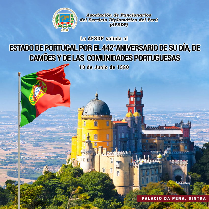 442° aniversario del Día de Portugal, de Camões y de las  Comunidades Portuguesas.