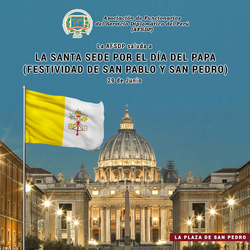La Santa Sede, Día del Papa (Festividad de San Pablo y San Pedro) 2022