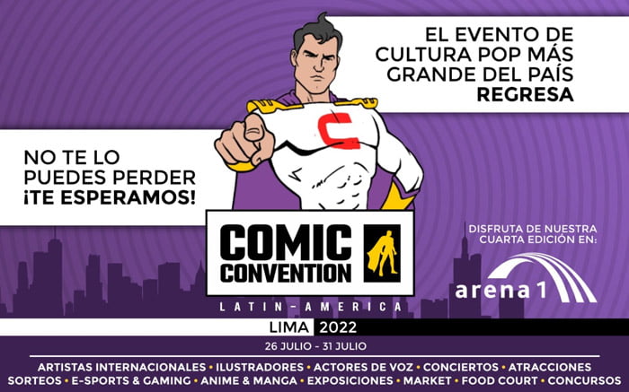 COMIC CONVENTION LIMA 4TA EDICIÓN