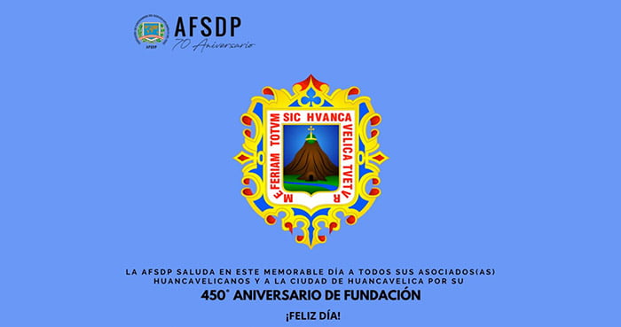 Huancavélica, 450° aniversario de fundación.