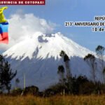 República del Ecuador, 213°aniversario de la proclamación de su Independencia.