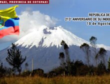 República del Ecuador, 213°aniversario de la proclamación de su Independencia.