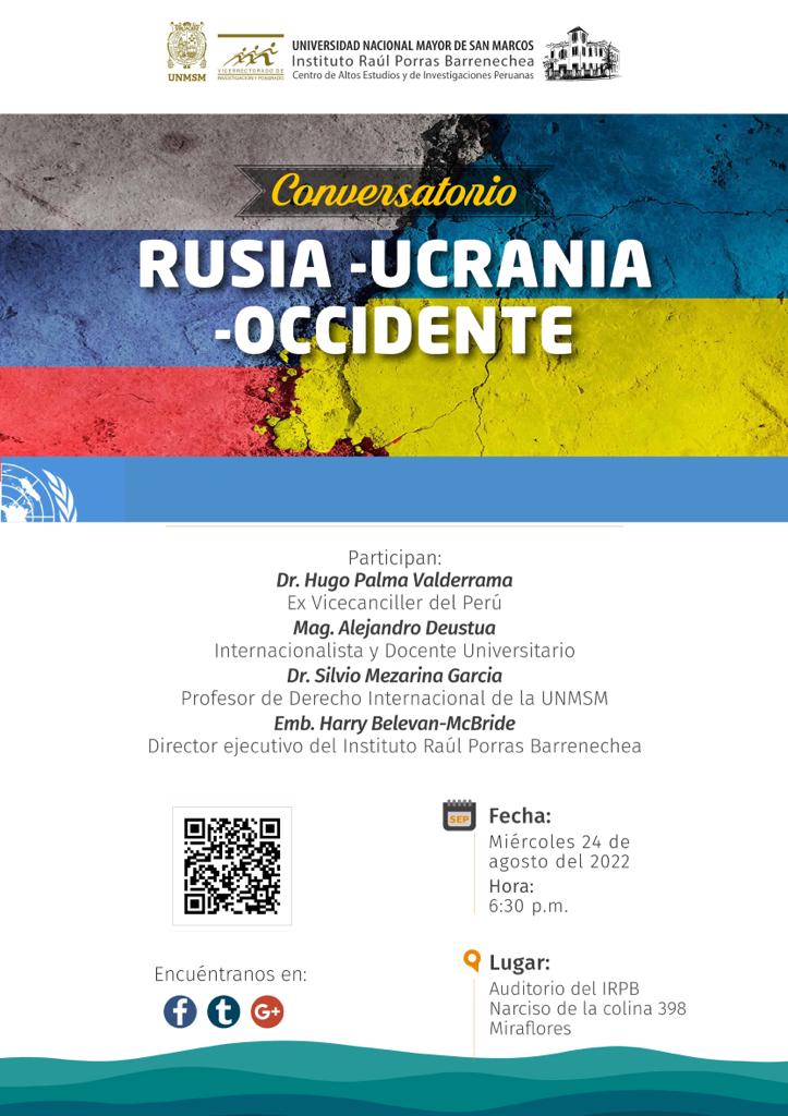 CONVERSATORIO "RUSIA-UCRANIA Y OCCIDENTE"