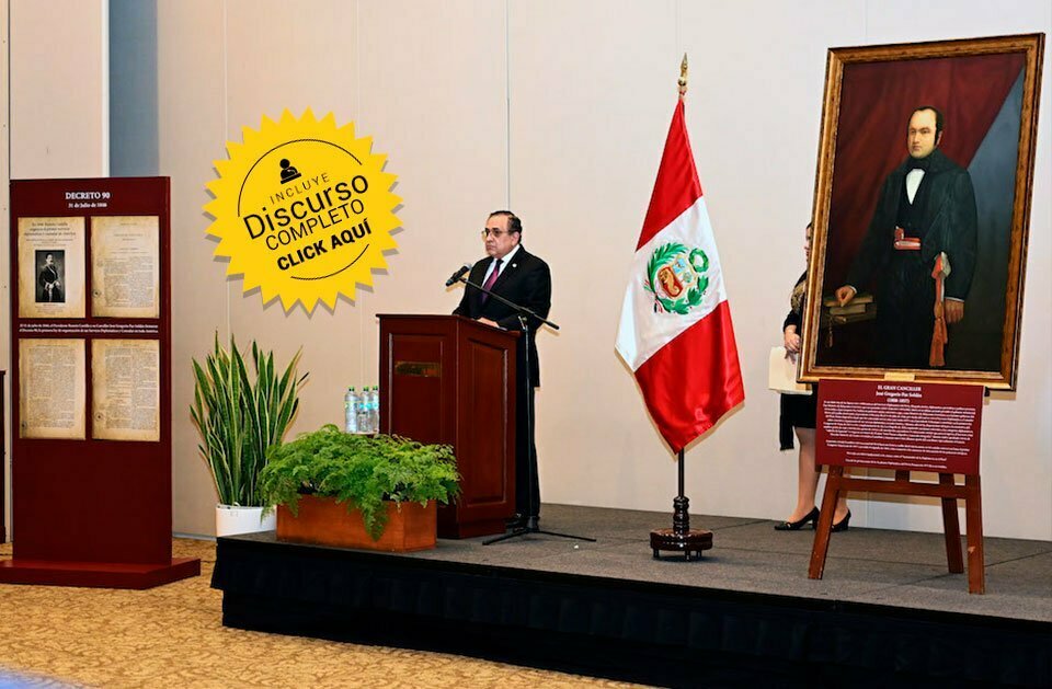 Discurso del Embajador Elard Escala, Presidente de la AFSDP.