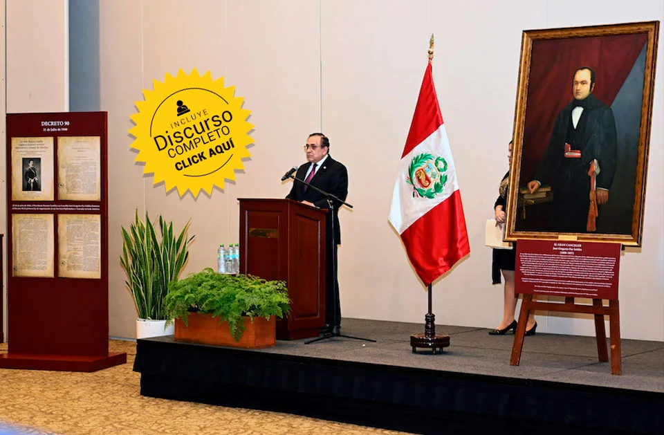 Discurso del Embajador Elard Escala, Presidente de la AFSDP.