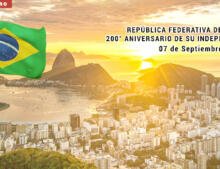 República Federativa de Brasil, 200° aniversario de su Independencia.