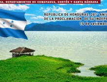 Honduras, 201° aniversario de la Proclamación de su Independencia.