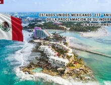 Mexico, 212° aniversario de la Proclamación de su Independencia.