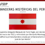 Segunda Bandera Histórica del Perú.