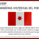 Tercera Bandera Histórica del Perú.