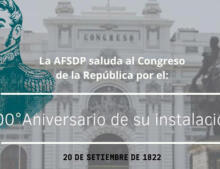 200° aniversario de la Instalación del Congreso de la República.