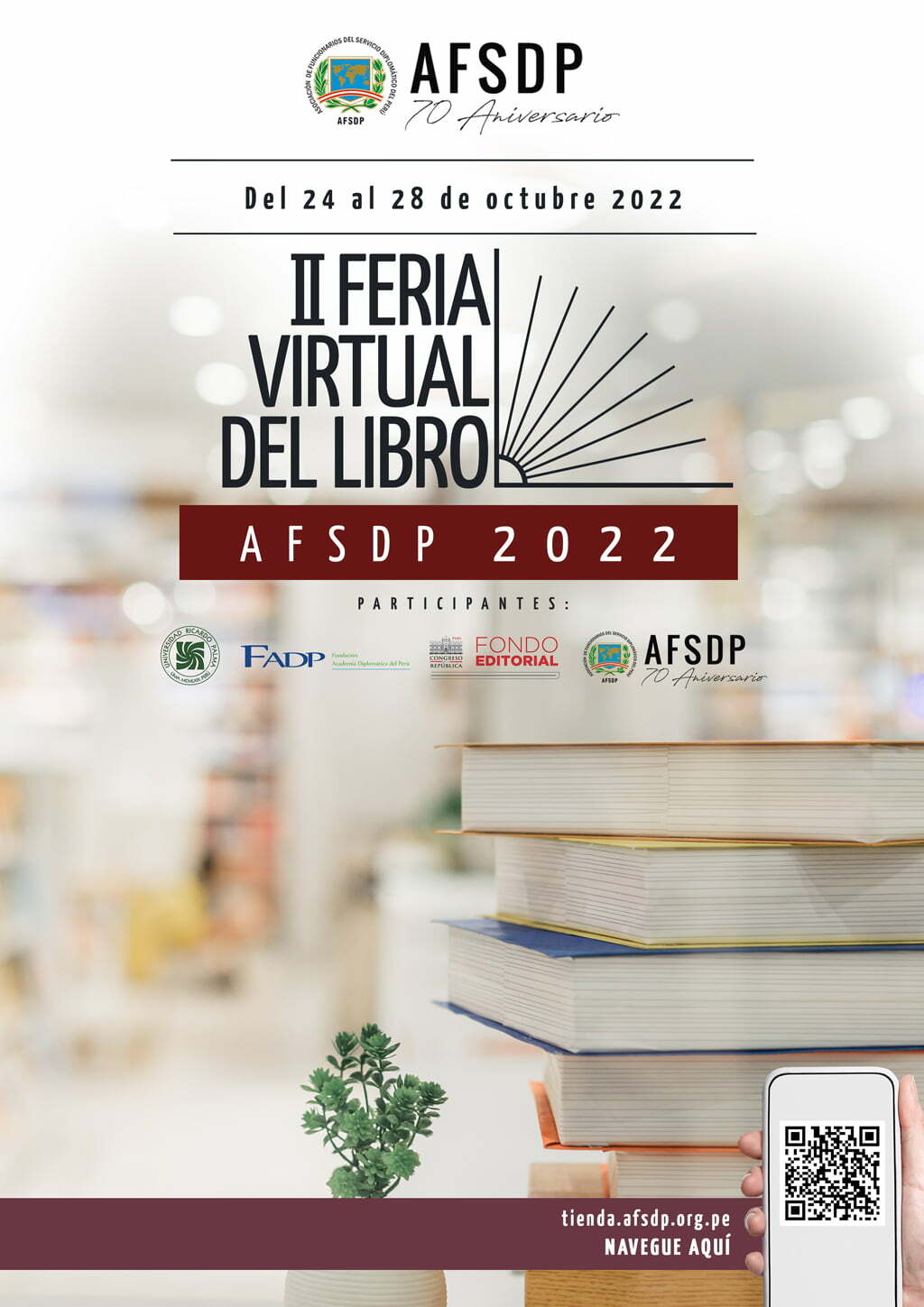 II Feria Virtual del libro AFSDP - 2022