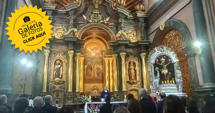 Misa en Homenaje al Señor de los Milagros