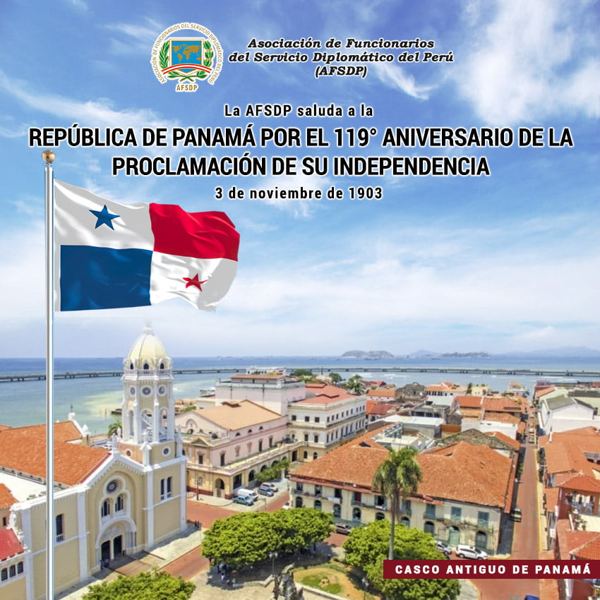 República de Panamá, 119° Aniversario de la Proclamación de su Independencia. República de Panamá, 119° Aniversario de la Proclamación de su Independencia.