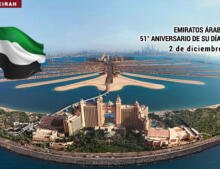Emiratos Árabes Unidos, 51° Aniversario de su Día Nacional.