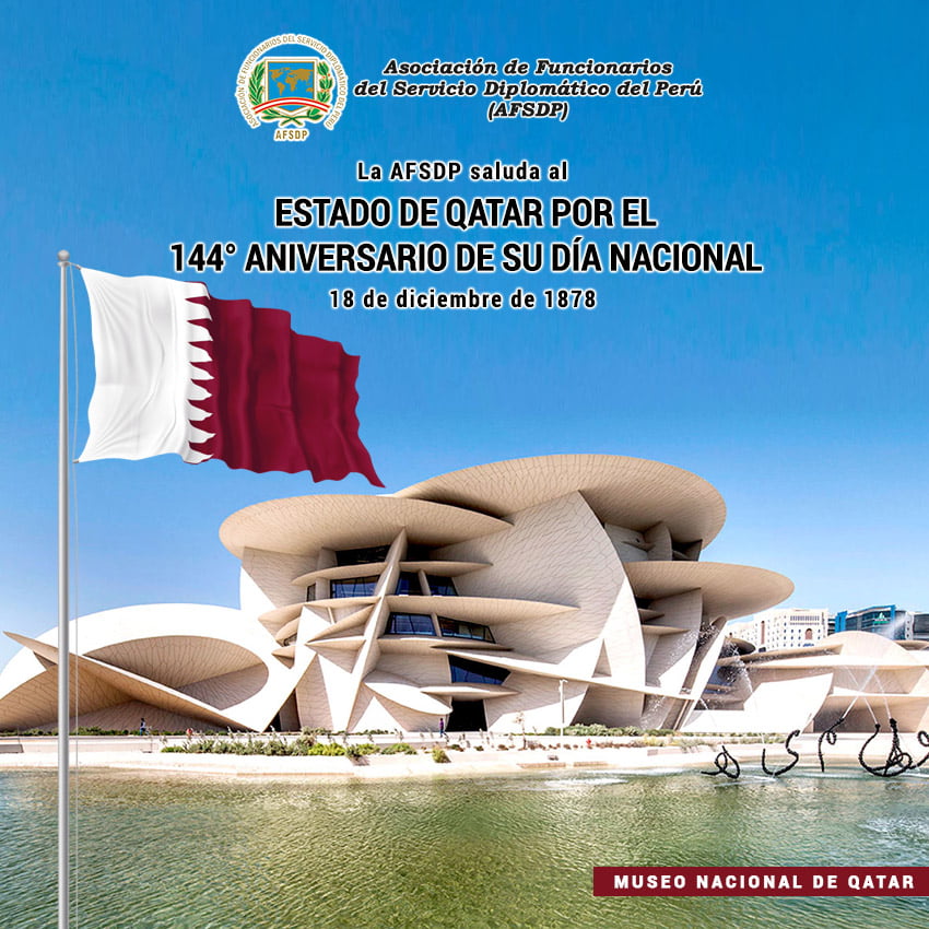 Qatar, 144° Aniversario de su Día Nacional.