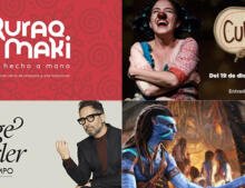 AGENDA CULTURAL 2022 DICIEMBRE: RURAQ MAKI, TEATRO ONLINE, CONCIERTOS, CINE Y ENTRETENIMIENTO