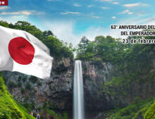 Japón, 63°aniversario del natalicio del Emperador Naruhito.