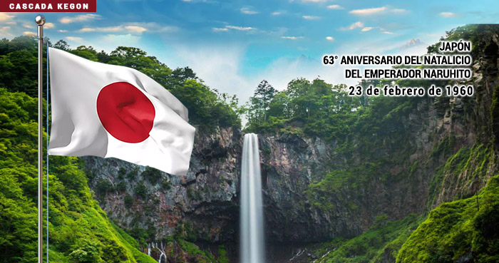 Japón, 63°aniversario del natalicio del Emperador Naruhito.