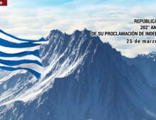 202° aniversario de Proclamación de Independencia de República Helénica.