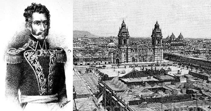 ANTONIO GUTIÉRREZ DE LA FUENTE, JEFE SUPREMO DEL PERÚ.