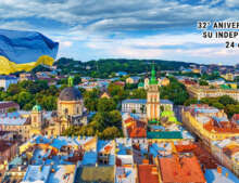 Ucrania, 32° aniversario de su Independencia.