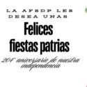 Felices Fiestas Patrias 2025