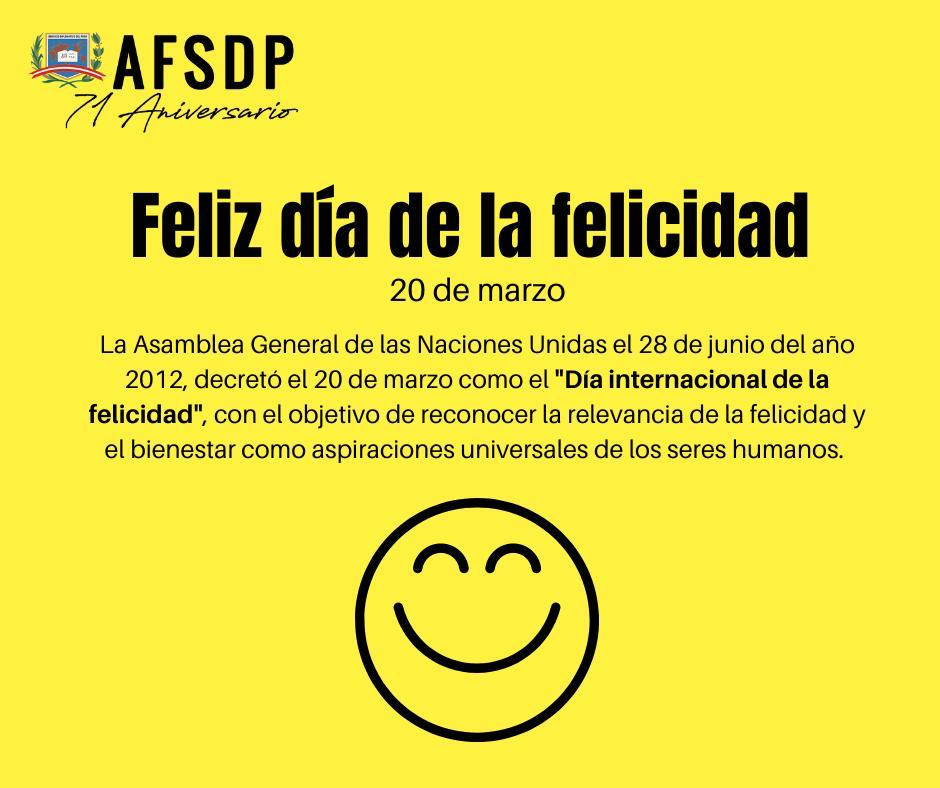 ¡Feliz día de la felicidad 2023!