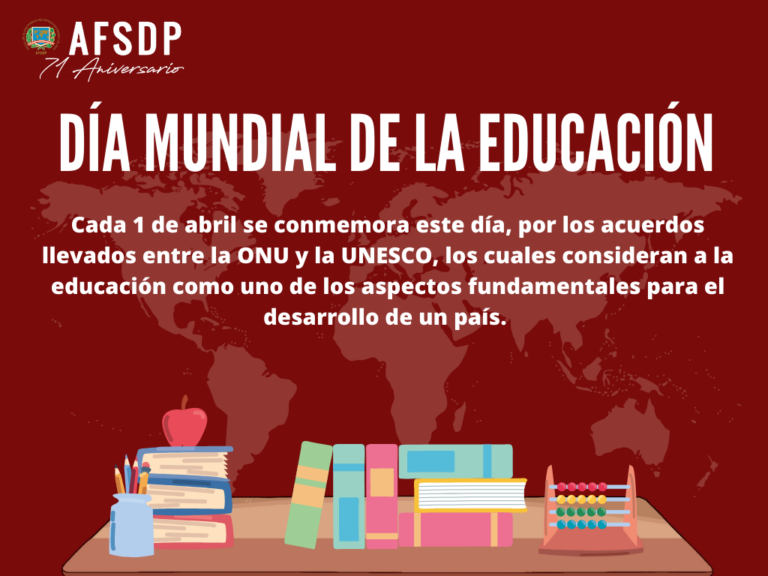 Día Mundial de la Educación | AFSDP