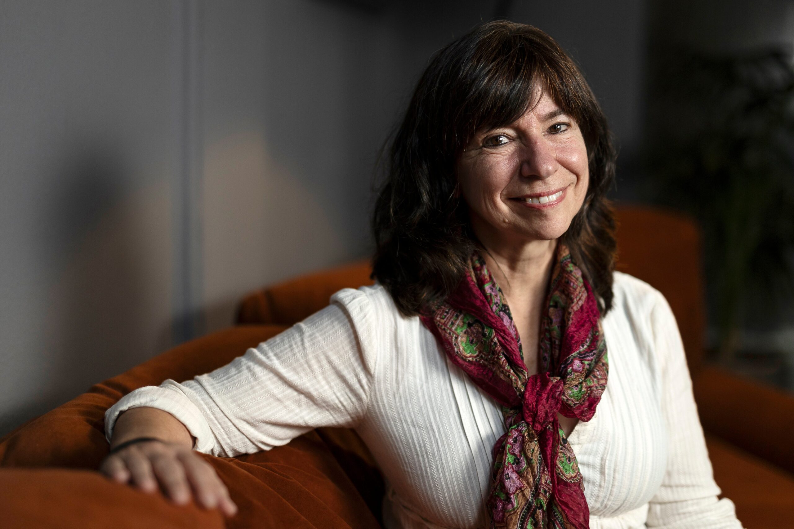 Yayo Herrero en un hotel de Barcelona, en el Born, el pasado miércoles.

