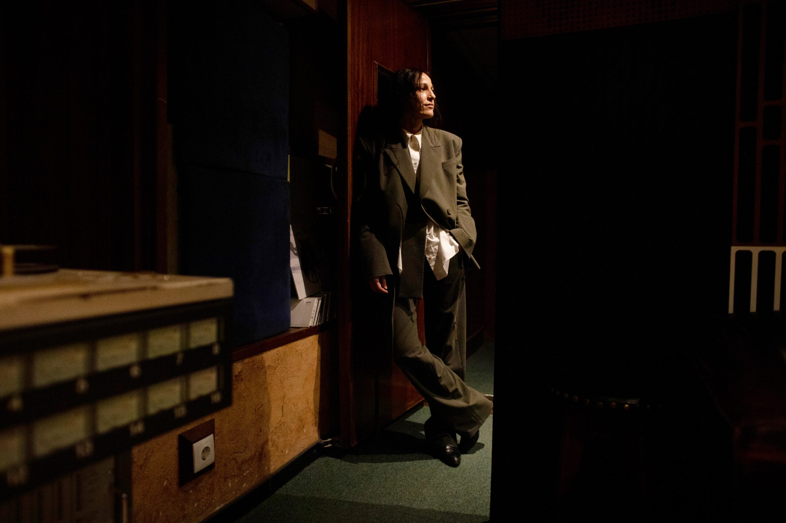 La fadista Carminho, este miércoles en los estudios de Lisboa donde grabó su último disco.